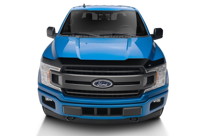 AVS 15-18 Ford F-150 Aeroskin Low Profile Acrylic Hood Shield - Smoke