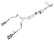 AWE Tuning 4th Gen GM 1500 6.2L 0FG Cat-Back Split Rear Exit (w/ Bumper Cutouts) - Quad Chrome Tips
