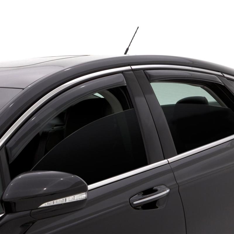 AVS 11-15 Chevy Cruze Ventvisor In-Channel Front & Rear Window Deflectors 4pc - Smoke