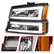 ANZO 2003-2006 Chevrolet Silverado 1500 Crystal Headlights w/ Light Bar Black Housing