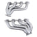 BBK 16-20 Chevrolet Camaro SS 6.2L Shorty Tuned Length Exhaust Headers - 1-3/4in Titanium Ceramic