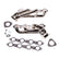 BBK 99-04 GM Truck SUV 6.0 Shorty Tuned Length Exhaust Headers - 1-3/4 Titanium Ceramic