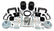 Air Lift LoadLifter 5000 Rear Air Spring Kit for 99 to 04 Ford 250/350 Superduty