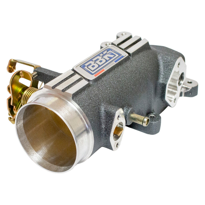 BBK 96-04 Mustang 4.6 GT 78mm Throttle Intake BBK Power Plus Series - Charcoal