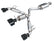 AWE Tuning 2023+ Toyota GR Corolla Touring Edition Exhaust - Diamond Black Tips