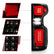 ANZO 19-21 Chevy Silverado Full LED Taillights Black Housing Clear Lens G2 (w/C light Bars)