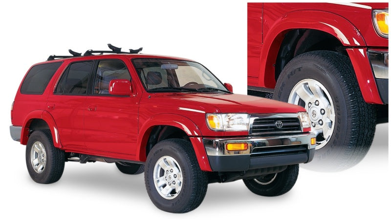 Bushwacker 96-02 Toyota 4Runner Extend-A-Fender Style Flares 4pc - Black