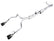 AWE Tuning 4th Gen GM 1500 6.2L 0FG Cat-Back Split Rear Exit (w/ Bumper Cutouts) - Quad Diamond Tips