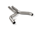 Akrapovic 2021+ BMW G87 M2, G80 M3 &amp; G82 M4 Evolution Short Link pipe w/o Resonator  (Titanium)
