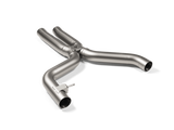 Akrapovic 2021+ BMW G87 M2, G80 M3 & G82 M4 Evolution Short Link pipe w/o Resonator  (Titanium)