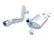 Borla 91-95 Jeep Wrangler YJ 4.0L 6cyl 4WD 2Dr SS Single Right Rear Exit Cat-Back Exhaust