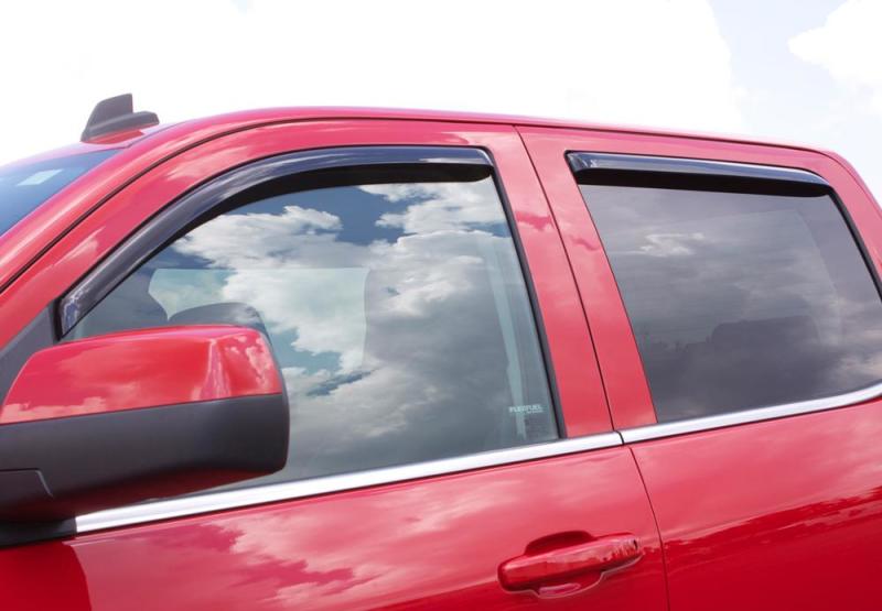 AVS 2004 Ford Ecosport (Brazil) Ventvisor In-Channel Front & Rear Window Deflectors 4pc - Smoke